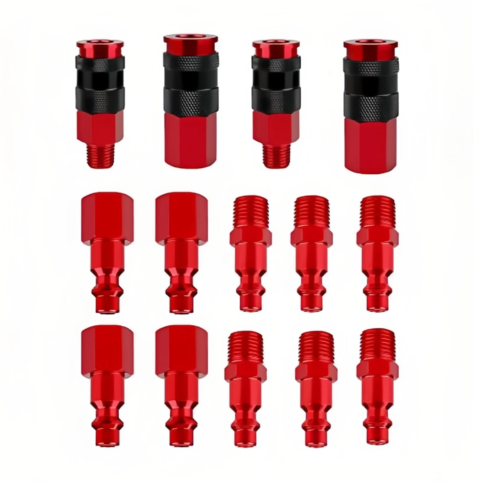 

Replacement Sturdy Safety Repair Quick Connector Set Coupler Plug Time Saving 1/4 Inch NPT Power Tool Accessories Home Fittings