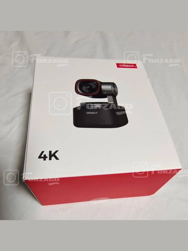 OBSBOT Tiny 2 4k Meet 4K PTZ Webcam AI-Tracking Auto-Framing Gesture Control HDR Dual Omni-Directional Mic Recording Streaming