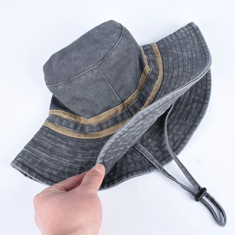 Summer Bucket Hat Panama Bob Man 2025 Outdoor Women's Fisherman Hat Waterproof Foldable Beach Sun Visor Cap Fishishing hats 4