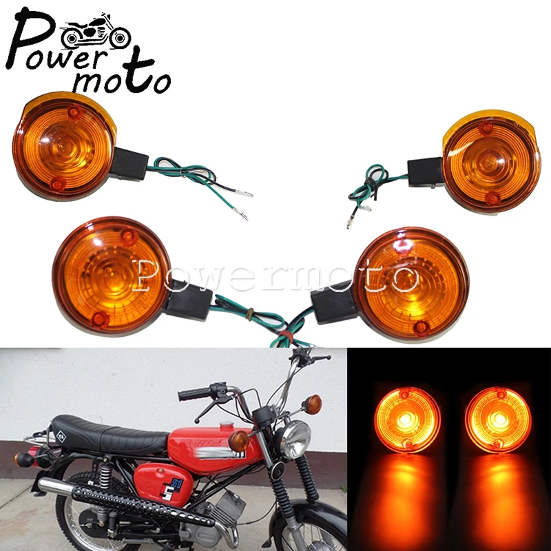 

Пластиковые передние и задние указатели поворота для мотоцикла Simson S50 S51 S70 Papanda 12 В
