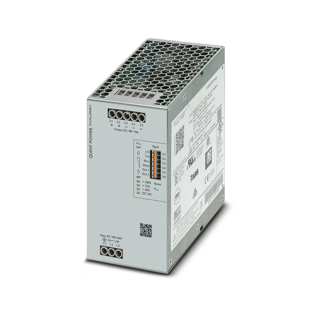 2904611 QUINT4-PS/1AC/48DC/10 For Phoenix Power Supply 4 2904611 QUINT4-PS/1AC/48DC/10 For Phoenix Power Supply - Image 2