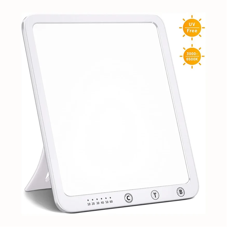 LED-SAD-Light-Therapy-Lamp-for-Depression-Treatment-Timer-Function ...