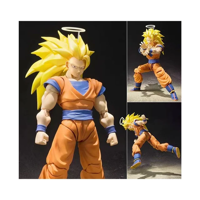 Bandai Japan Dragon Ball Z S.H. Figuarts Super Saiyan 3 Son Goku 2021  Version Action Figure - US