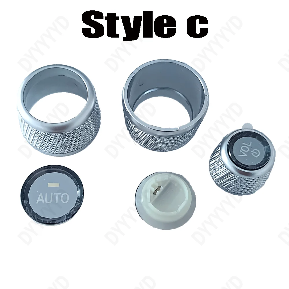 For BMW F30 F10 F25 F15 F02 G30 G01 G02 3 PCS Set Car Crystal Volume Button Crys