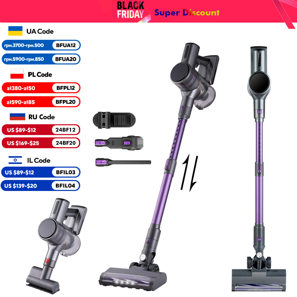 V14 Wireless Handheld Vacuum Cleaner 28kPa Powerful 8 in 1 Electric Vacuum Sweeper Cordless Home Car Remove Mite Dust Cleaner