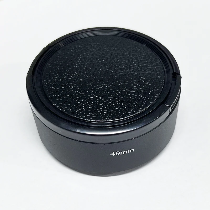 Camera Lens Hood 37mm to 82mm Standard Metal Lens Hood For Canon Nikon Sony
