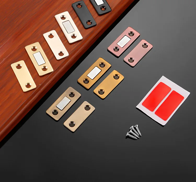 Cupboard Self Adhesive Magnetic Door Catch Drawer Magnet Catches Wardrobe Magnetic Latch for Kitchen Closet Sliding Door Closure magnetic cabinet catches door catches magnetic cabinet latches cabinet door latch