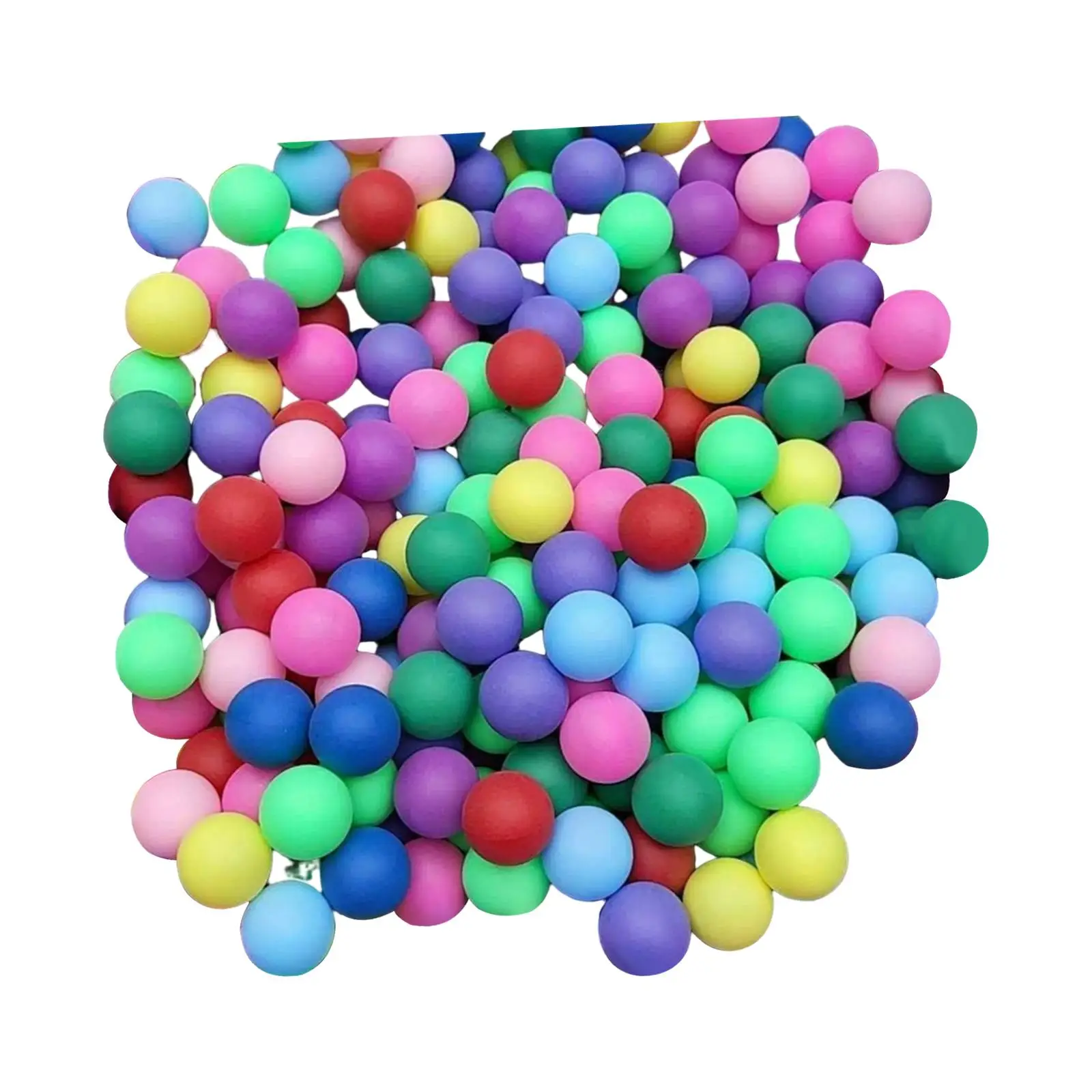 150x 40mm Entertainment Table Tennis Balls Colorful Ping Pong Balls for Kids