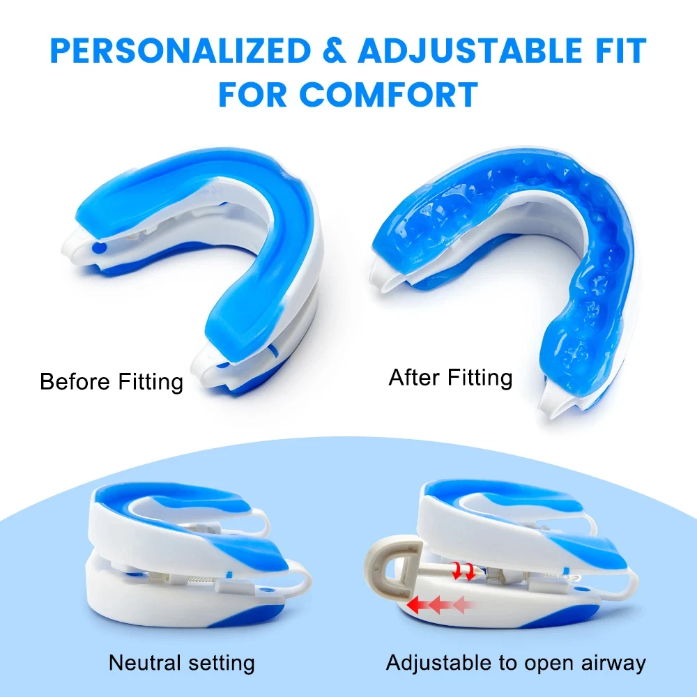 Anti Snoring Device Adjustable Anti Snore Mouth Guard