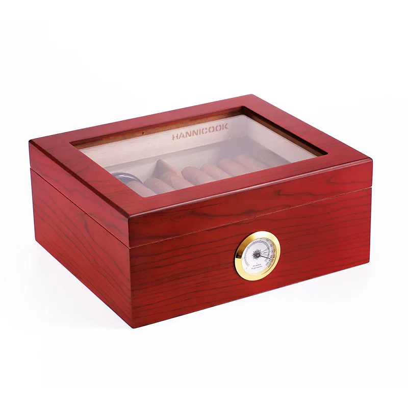 Humidor para Puros de Madera Ebony