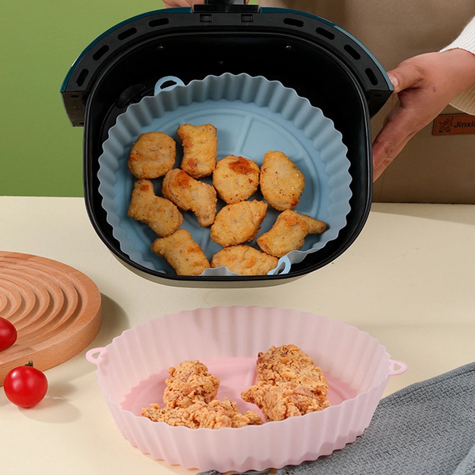 https://ae01.alicdn.com/kf/S0f0e43bc35f5438689c0bab2c65672fbc/Air-Fryers-Silicone-Baking-Pan-Round-Air-Fryer-Pad-Liner-Baking-Tray-Oven-Mat-AirFryer-Paper.jpg