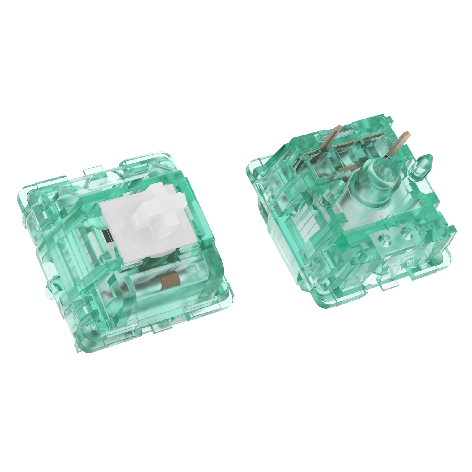 Durock-teclado Mecânico Silencioso Interruptor Tátil Silencioso Teclado Silencioso Banhado a Ouro Primavera Pinos Tátil Silencioso t1 Camarão 67g - Imagem 2