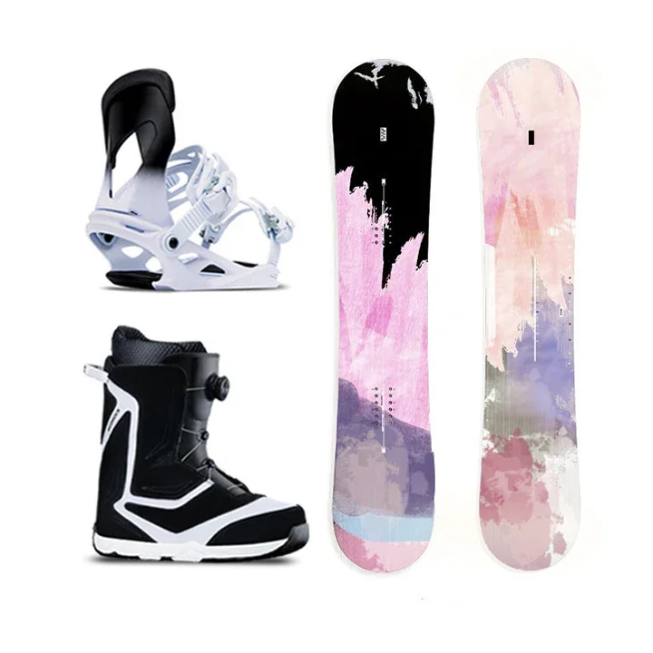 

Snowboard ski set all-round snowboard fixed ski shoe set