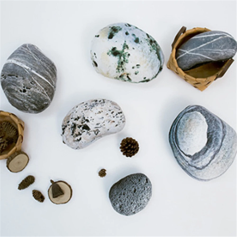 

Креативная подушка для декора, мягкая подушка с галькой, каменная подушка для дивана, имитация камня, для реквизита в кино, креативная подушка для дома, подарки для детей