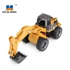 1:18 HUINA 1530 RC Wheeled Excavator Model 2.4G 6CH Loader Car Toys for Kids 4