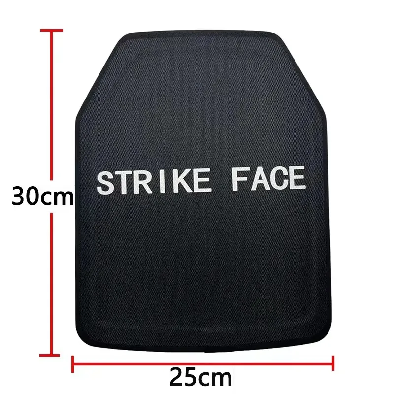Bulletproof Plate 25*30cm Light Tactical Body Armor Plate UHMWPE+Aramid Bulletproof Protection 2