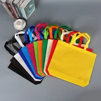 Reusable Non-woven fabric Shopper Bag Cotton Fabric Women Shoulder Bags Non-woven Environmental Case Organizer Multifunction 1