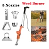 Electric Weed Burner 2000W Garden Weed Killer Thermal Weeding Stick Hot Air Weed Torch Kitchen Lighter BBQ Igniter Weeder Tool 2