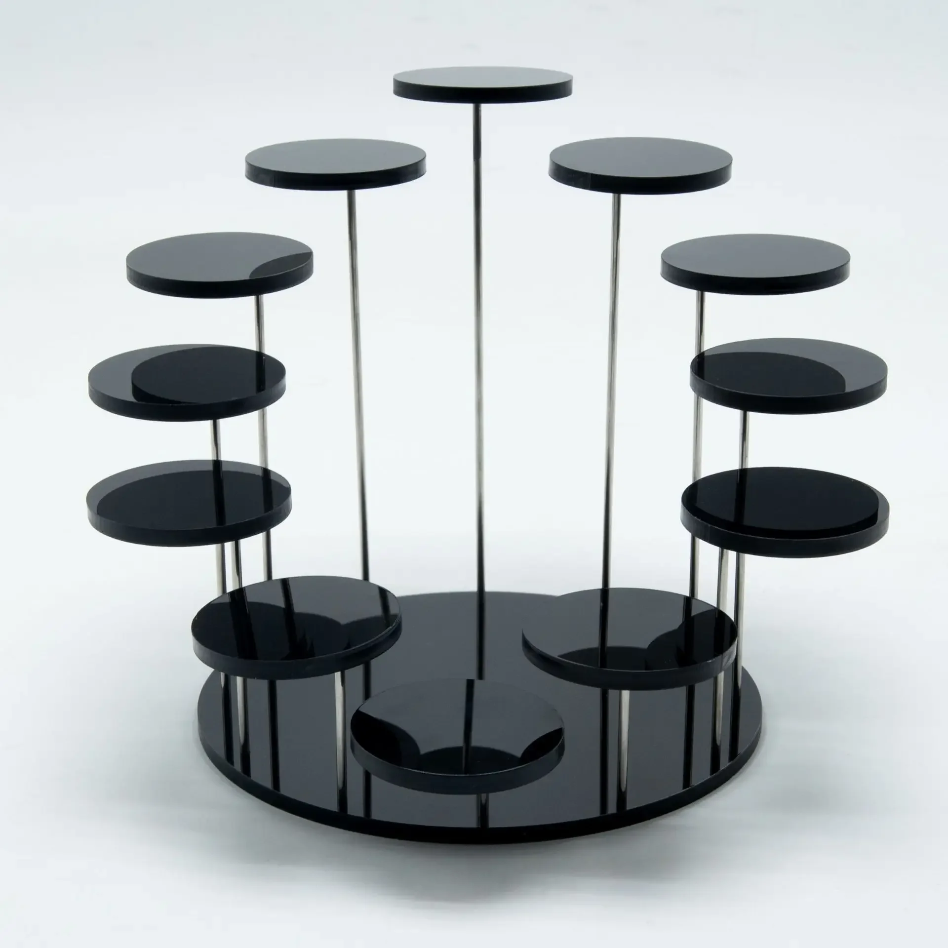 12 Tray Black