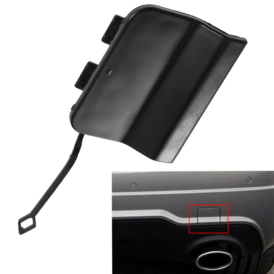 Baceyong Achterbumper trekhaak cover, achterbumper trekhaak kap cover, auto achterbumper trekhaak cover, 2048850823, 204 885 08 23 9197, geschikt voor Me/r*cedes B/e*nz C Klasse W204 Saloon S/e*dan