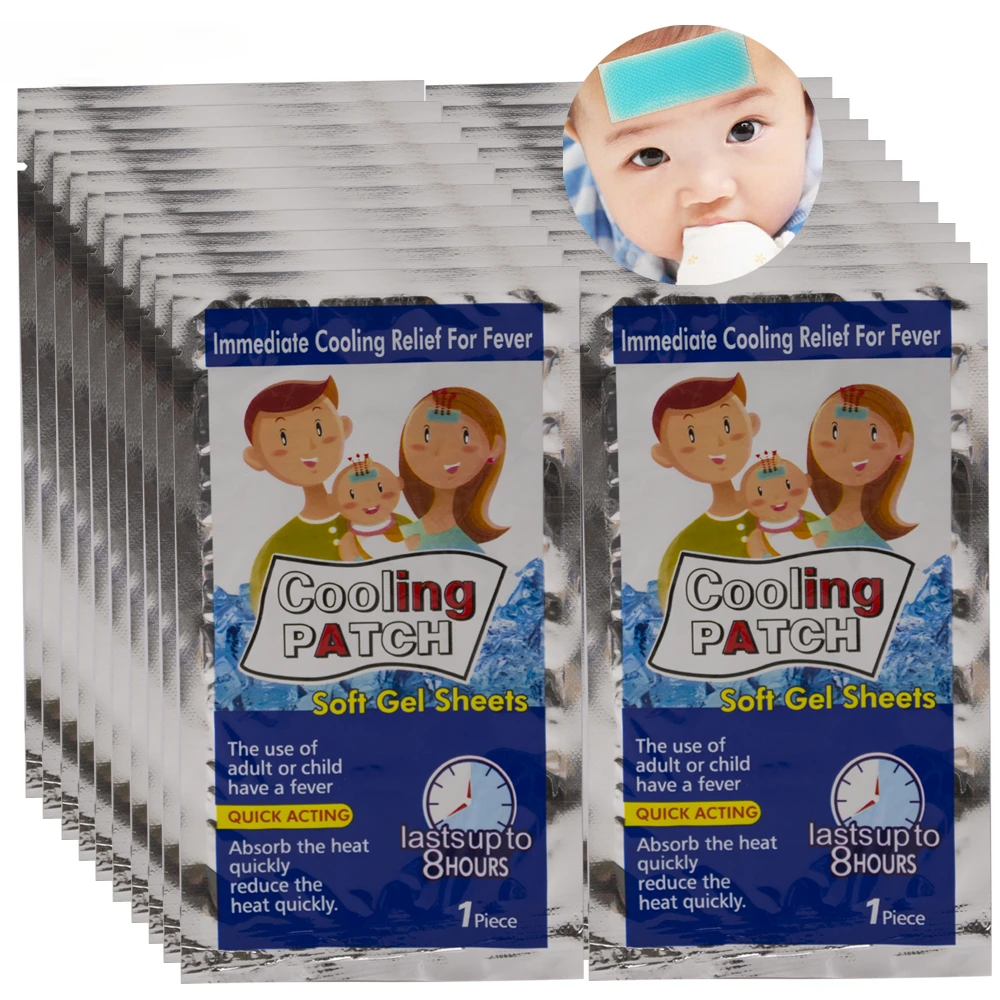 

15 шт., охлаждающие Пластыри для детей, при низкой температуре