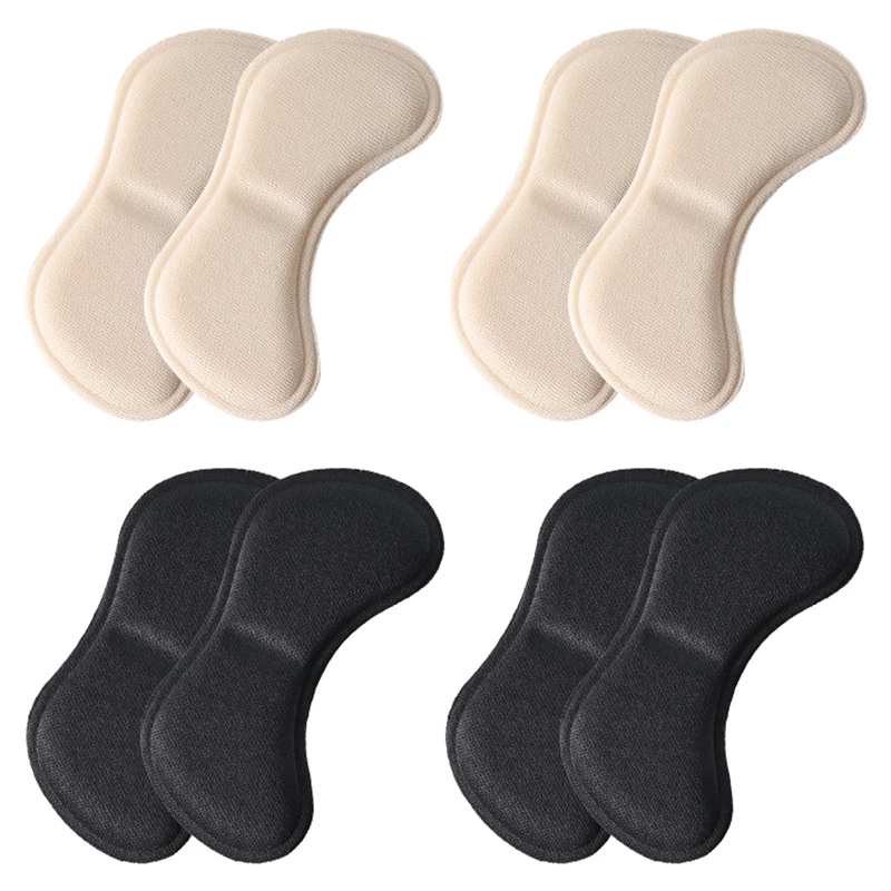 4 Pairs Heel Pain Relief Cushion Pads - Anti-Wear Adhesive Heel Protectors for Ultimate Comfort