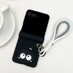Stylish Coal Ball Bracelet Protective Phone Case for RAZR 2024 (With Strap)