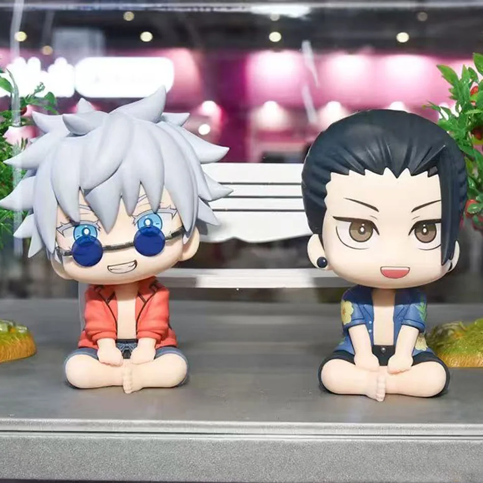 Anime JJK Suguru Geto & Satoru Gojo Collectible Action Figures Set - Premium Gato and Gojo Statues