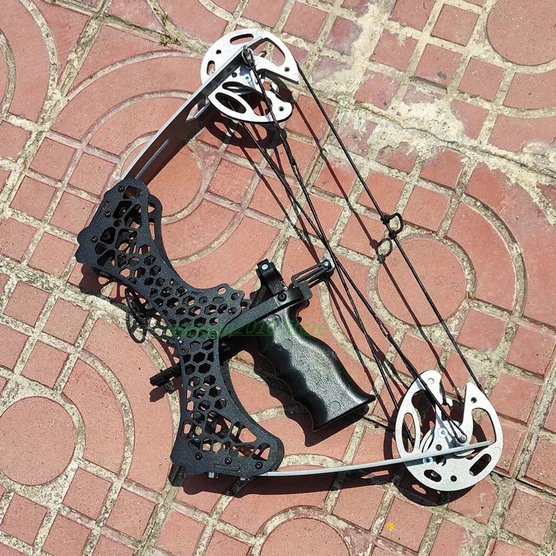 35lbs Mini Pulley Bow Outdoor Fishing Accessories Archery Practice