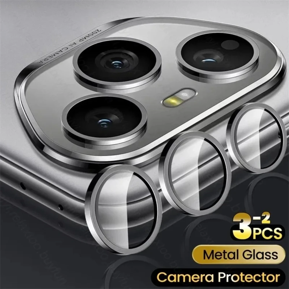 Premium HD 9H Tempered Glass Camera Lens Protector Film with Metal Scratch Resistance