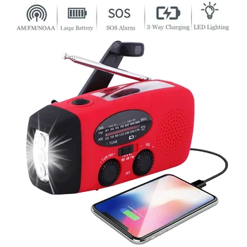Solar Hand Crank Light 1