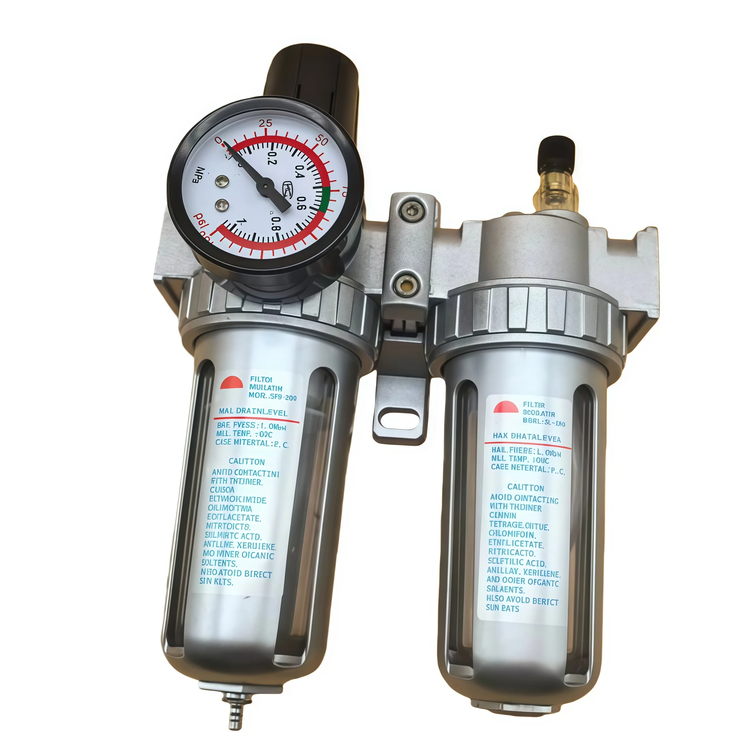 SFC-400 SFC-300 SFC-200 Air Compressor Air Filter Regulator Oil Water Separator Trap Filter Regulator Valve Automatic Drain
