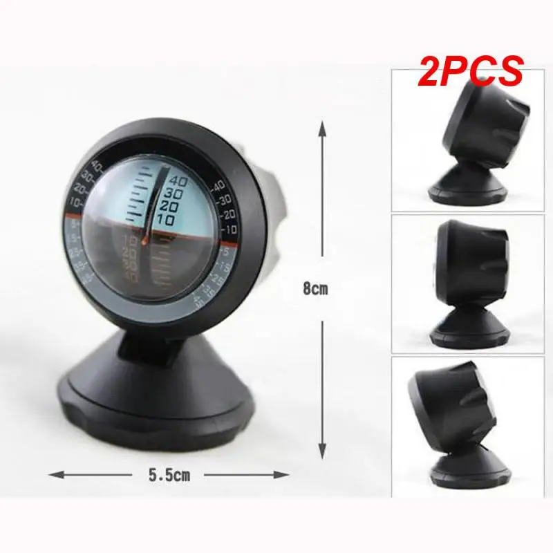 

2PCS Bubble Meter Portable Accurate Measurements Versatile Durable Multifunctional Balancer For Vehicles Handheld Inclinometer