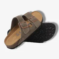 Fashionable modern men's and women's sandals are comfortable and versatile for summer, beach, and outdoor use 2