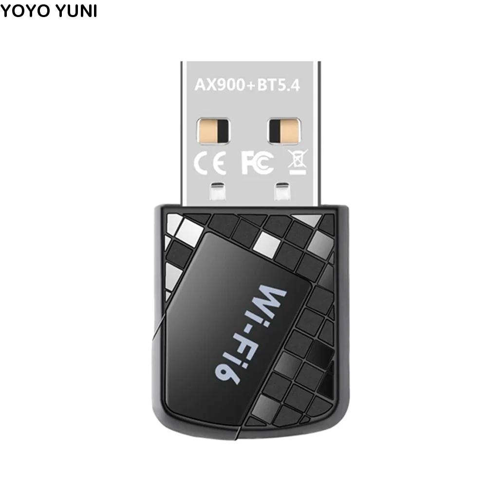 WiFi 6 블루투스 5.4 어댑터 900Mbps 미니 USB USB 네트워크 카드 ..