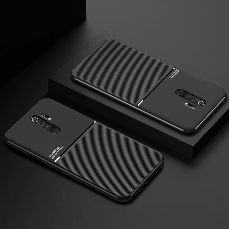 Magnetic Car Holder Silicone Matte Slim Case