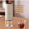 1500mAh Electric Coffee Grinder Externally Adjustable Type-C Charging Coffee Burr Grinder Bean Grinding Machine Coffee Maker 5