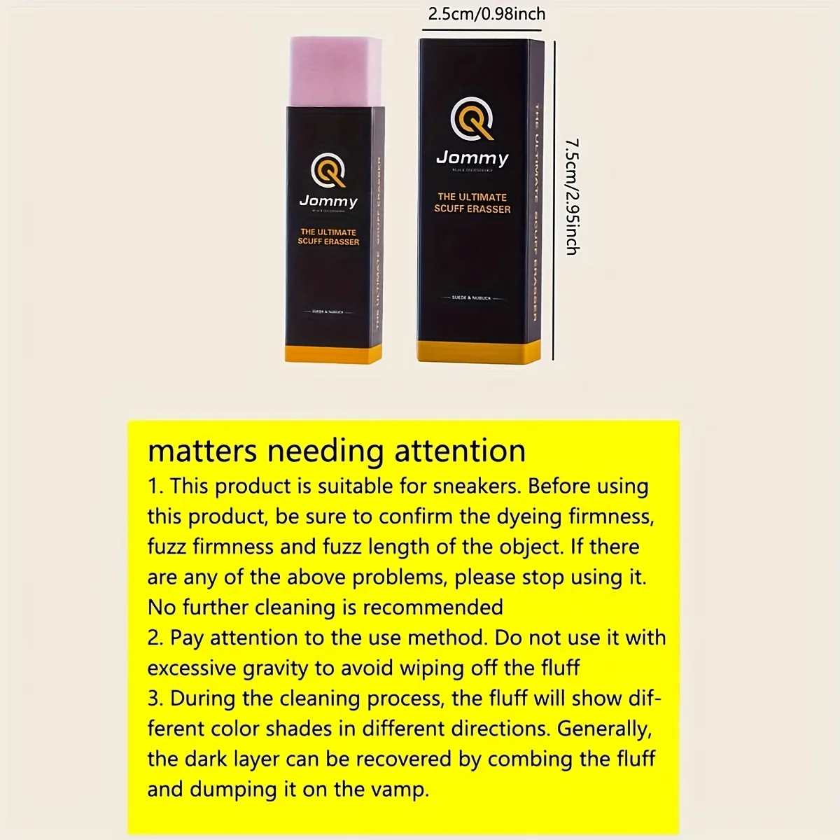 4pcs-Pack Sneakers Canvas Cleaning Shoes Shine, Cowhide Suede Shine. Leather Shoes Boots Stains Discoloration Shoe Shine