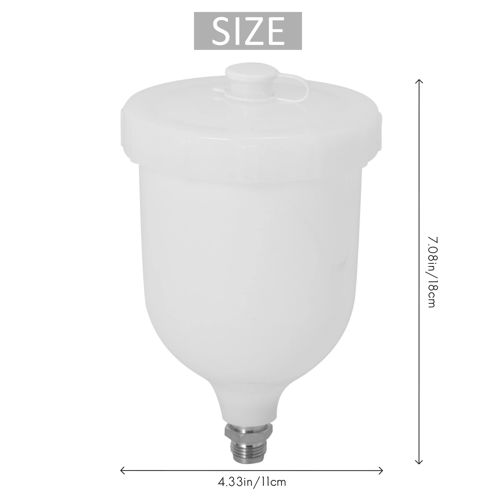 Devilbiss GTI / TEKNA Pro Pri FLG ̰  ü , 600ML, ǰ
