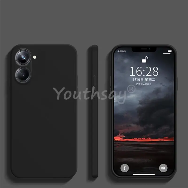 Liquid Silicone Plain Protector Rubber Phone Case