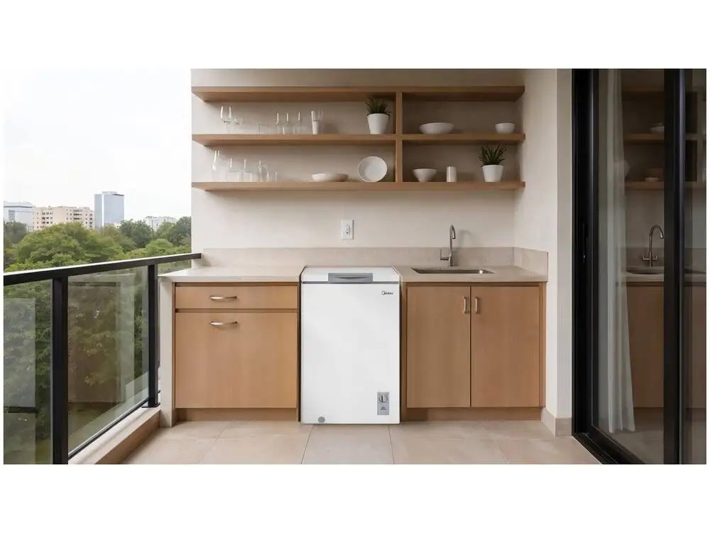 Freezer Horizontal Midea 100 Litros MDRC151FZD013 - Bivolt 2