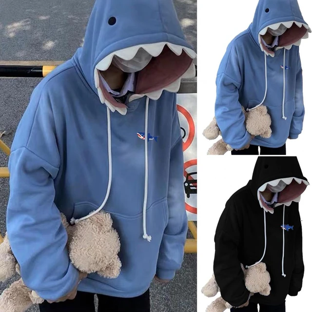 Kawaii engraçado hoodies mulheres inverno outono mulheres de