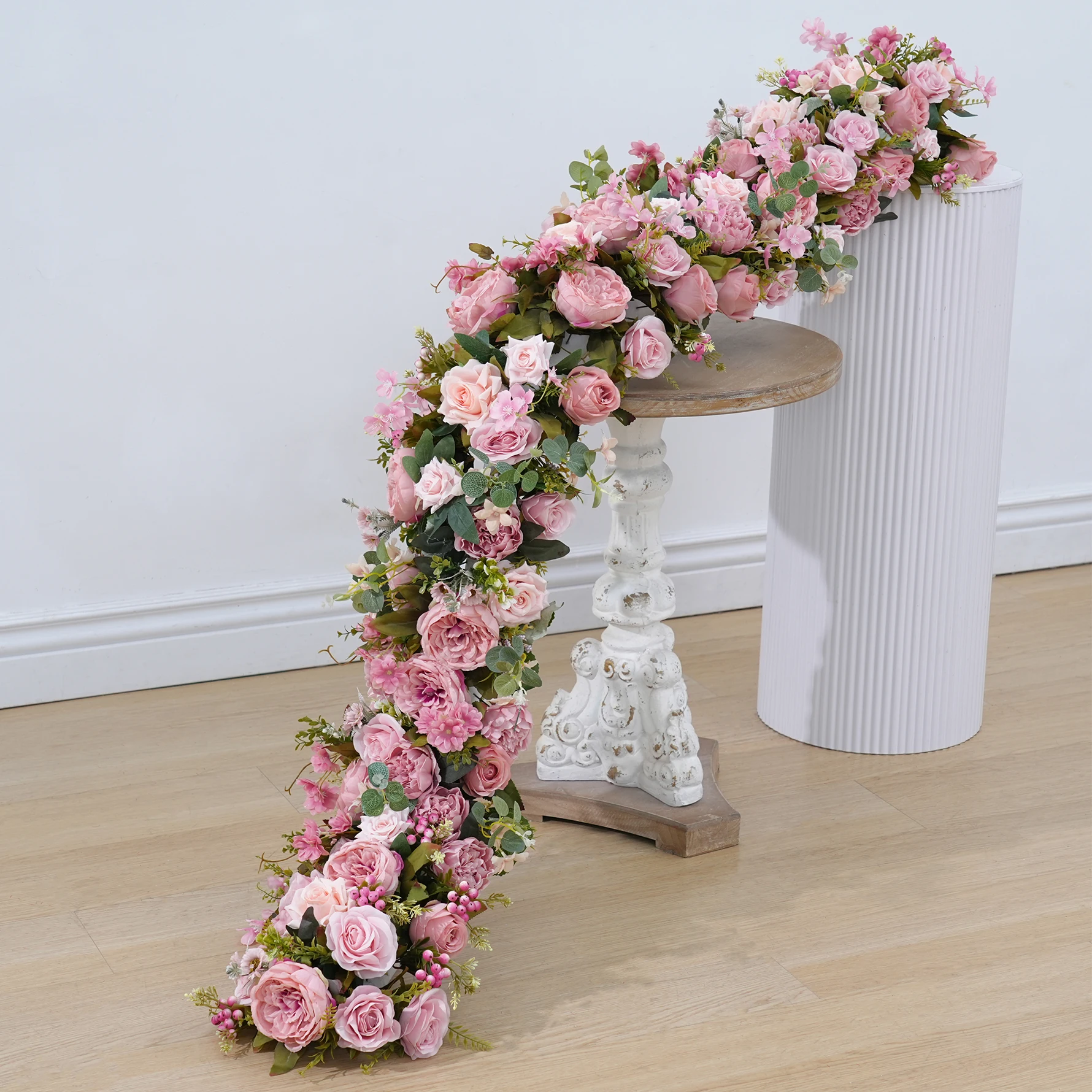 Ghirlanda Di Fiori Baby Breath, Decorazioni Per Feste Di Matrimonio, Runner  Da Tavolo, Runner Floreale, Arco, image size:1780x1780