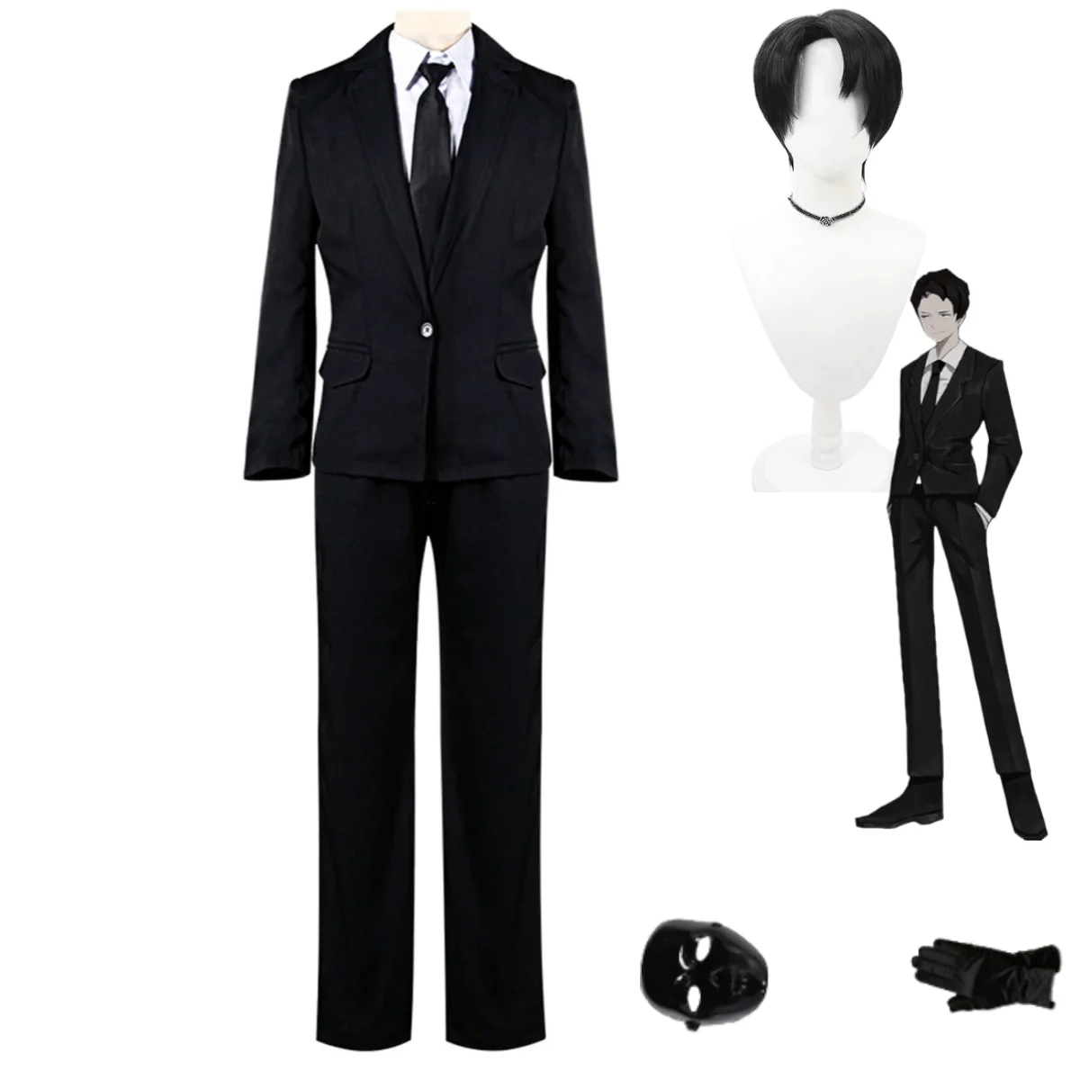 Perception Mask Roland Black Silence Gloves Cosplay: The Ultimate Guide for Role-Playing Fans ...