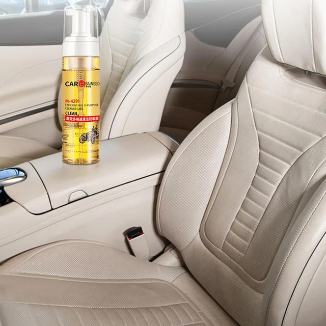 Car Seat Stain Remover Car Foam Cleanser 200ml Strong Effective