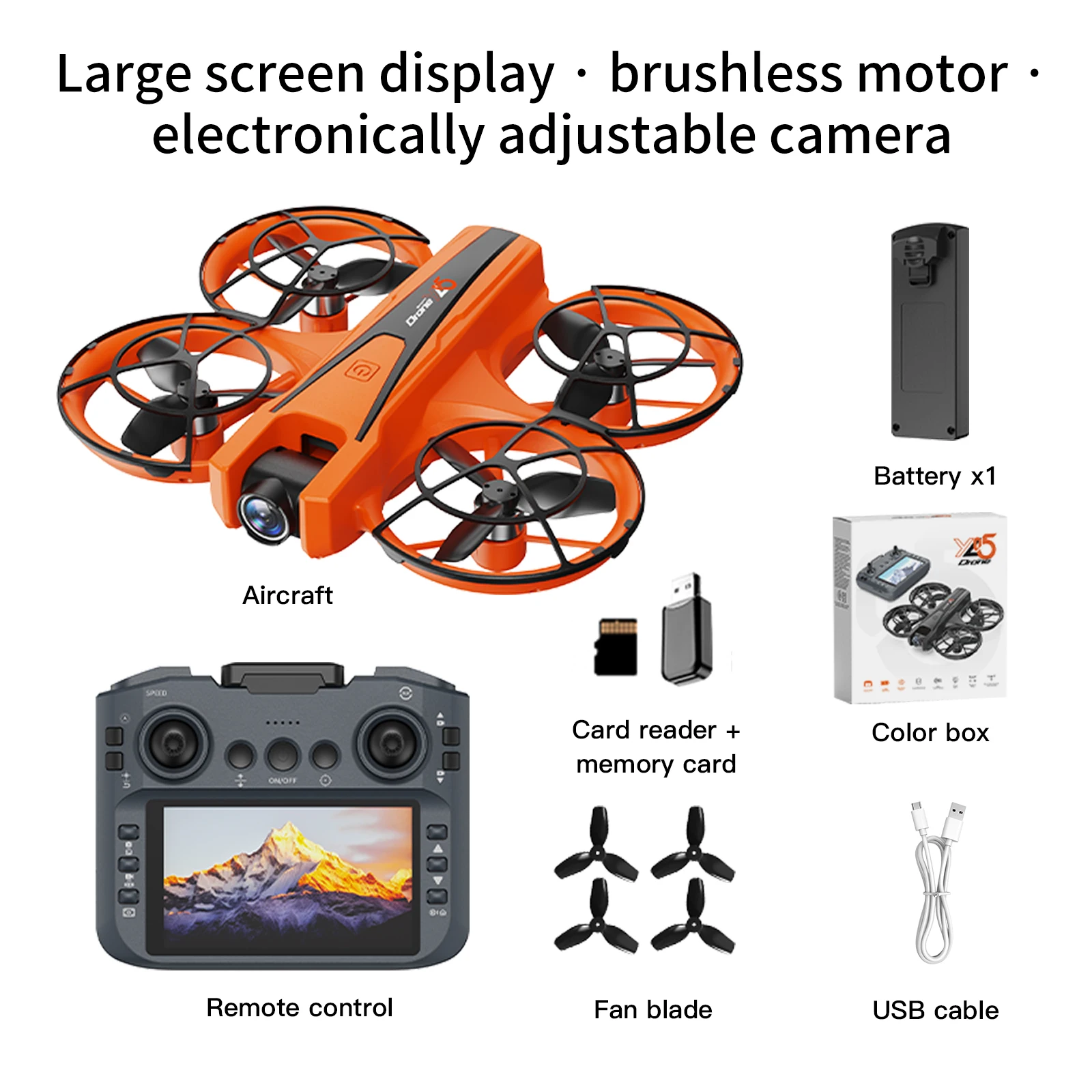 Orange -screen