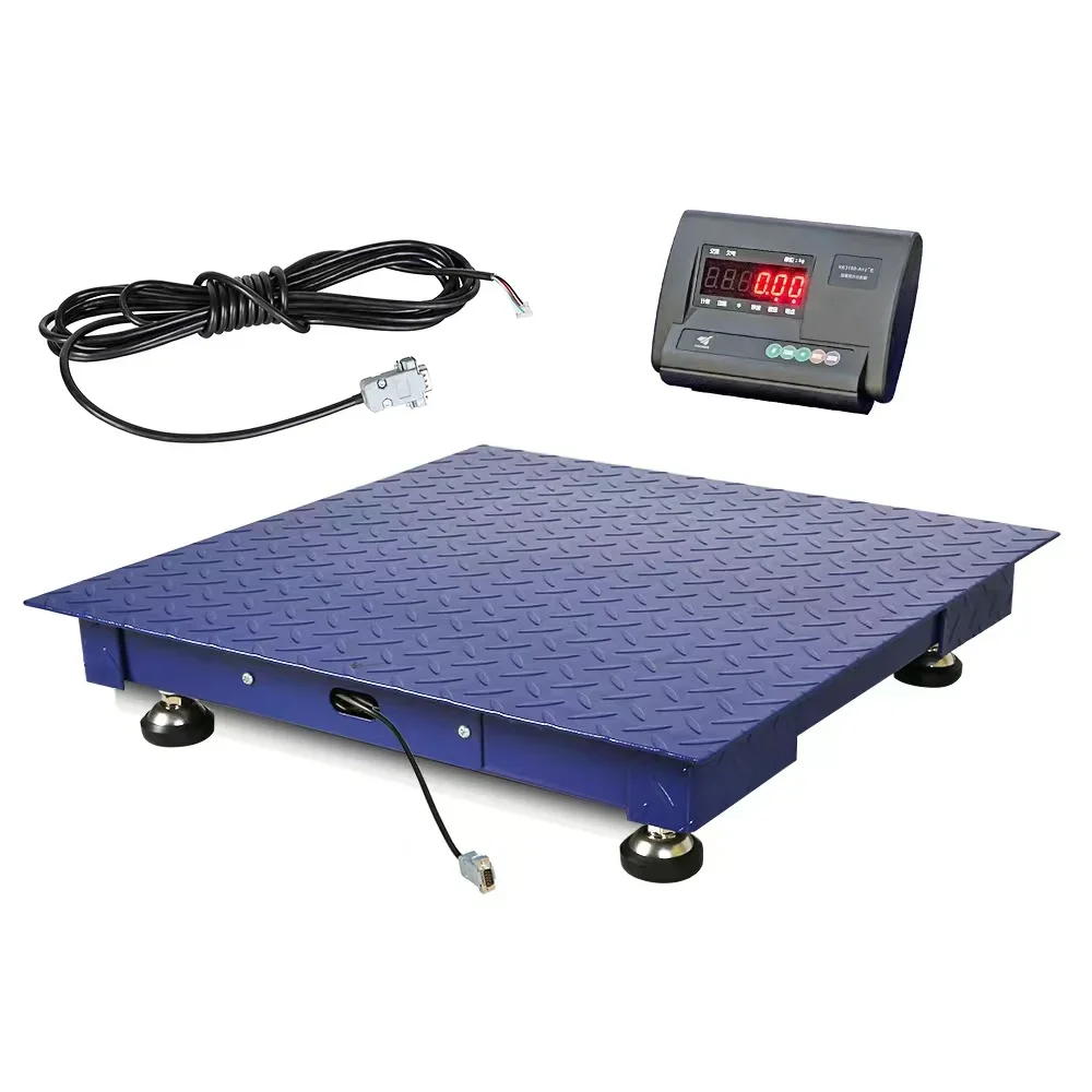 Hot Sale Industrial Digital Weighing Scale 3 Ton Carbon Steel Floor Platform Scales