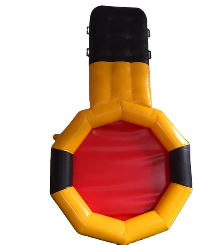 Outdoor Sport Inflatable Team Building Game Giant Inflatable Tennis Racket/large Tennis Racquet for Play
