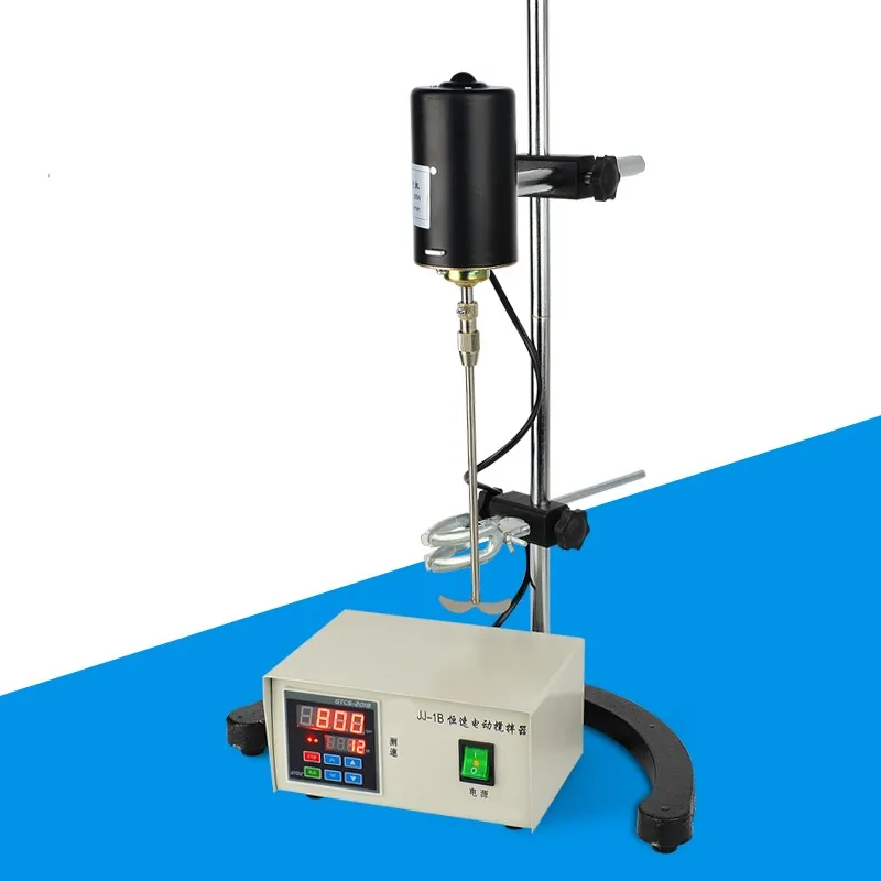 JJ-1B Precision Force Electric Digital Lab Stirrer Mixer 100W w/ Stirring Rod Fast Ship H# mikrometry digital force