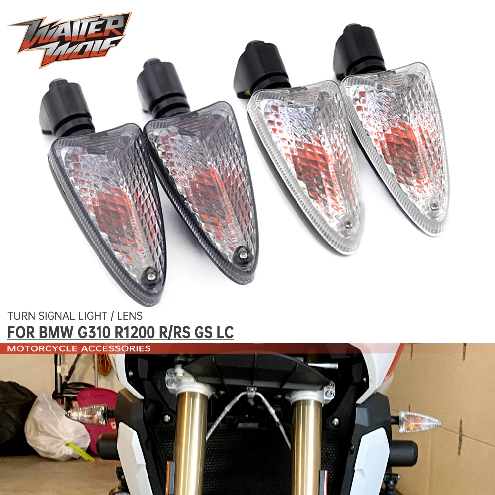 

G650GS G310R R1200RS Turn Signal Light Motocycle For BMW G310GS R1200R R1200GS LC ADV Indicator Blinker Lamp Lens Cover R1200 GS